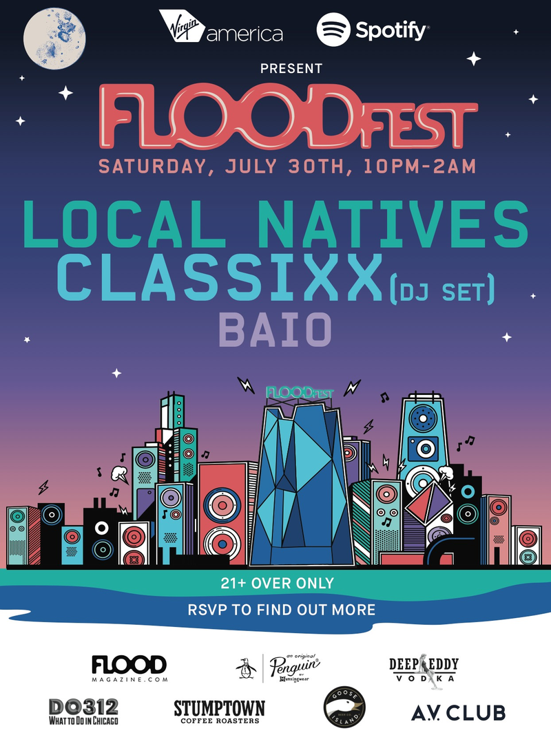 Illustration for article titled RSVP to FLOODfest for a chance to see some Lollapalooza acts for free